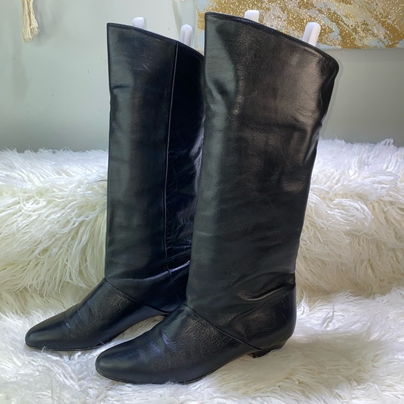 🖤🖤-Women’s Vintage tall knee high boots-🖤🖤 - Picture 1 of 9